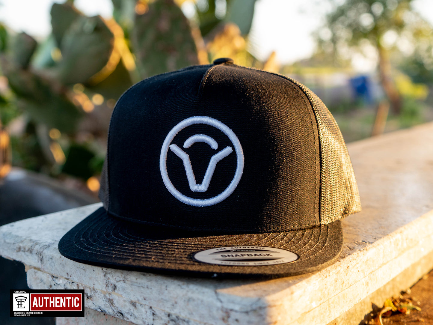 Black And White Becerro Hat