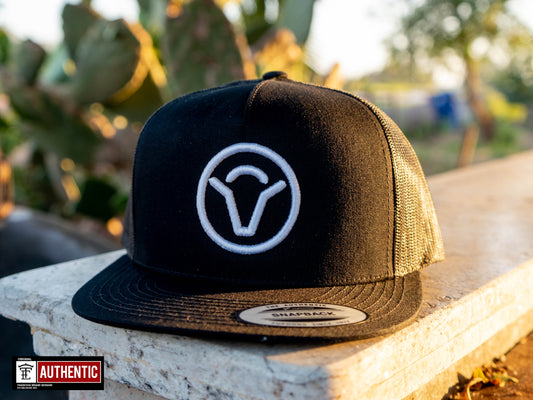 Black And White Becerro Hat