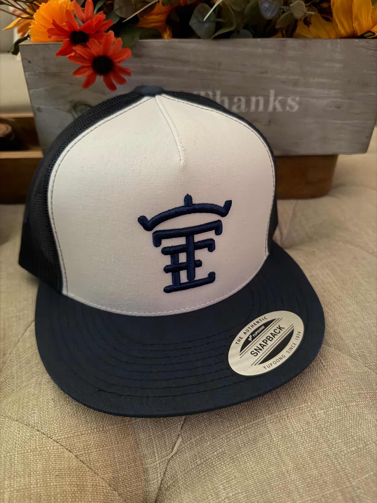 Navy Blue TE Official Brand Hat
