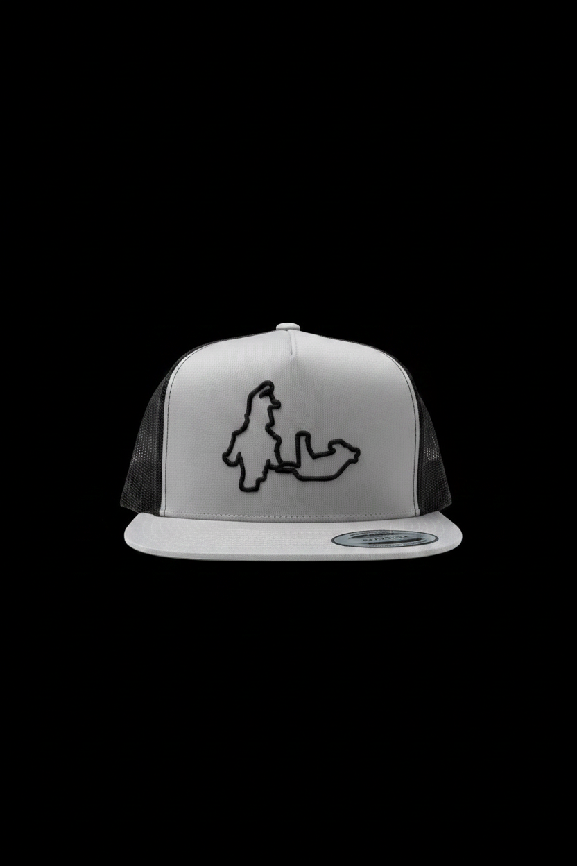 Black and Silver Coleador Hat