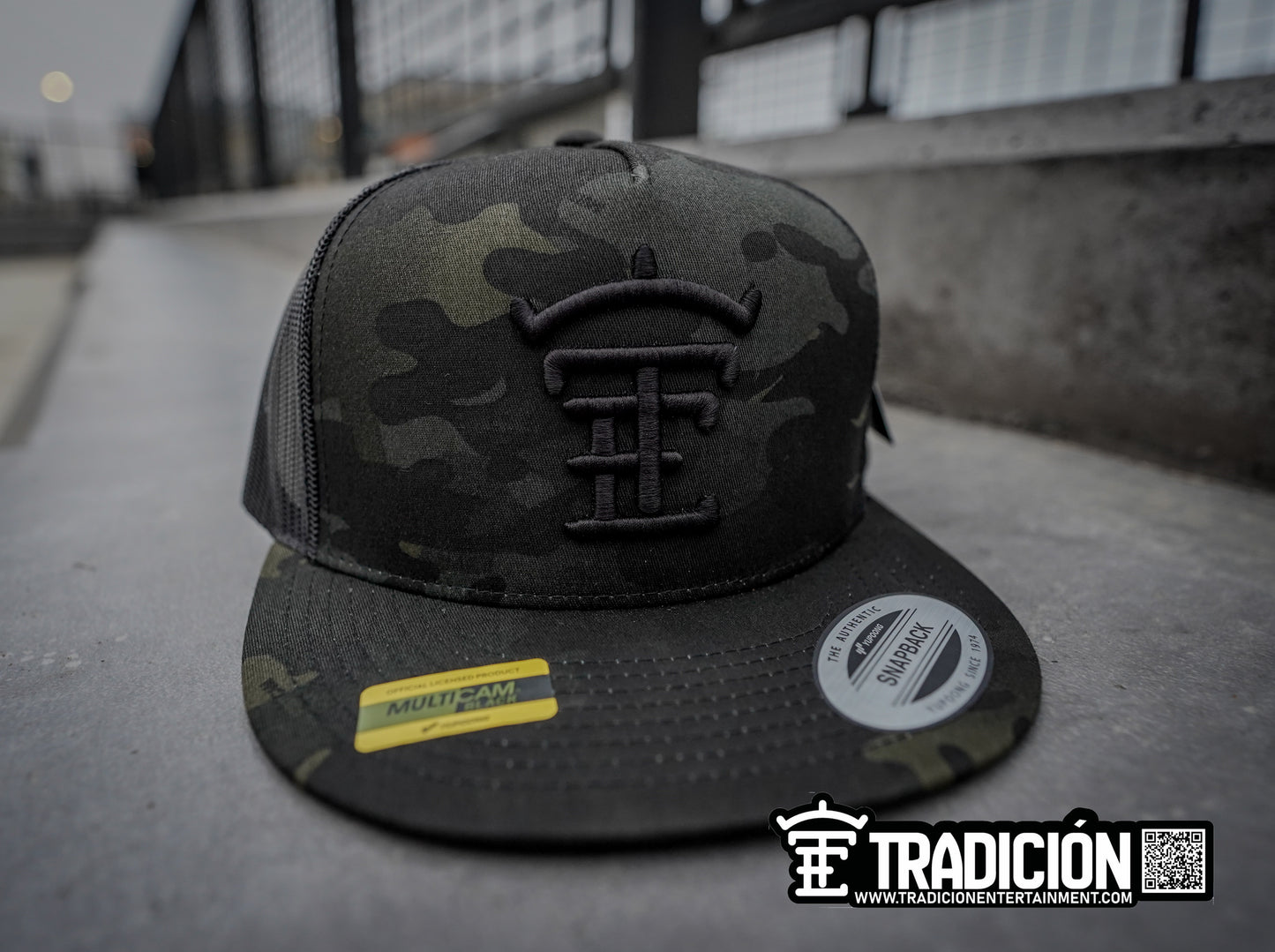 Camo TE Brand Hat Limited