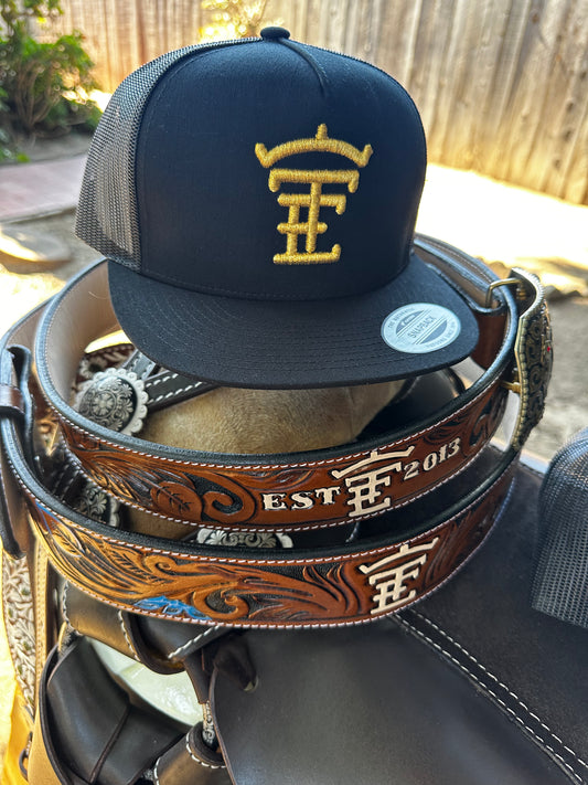 Black and Gold TE Hat